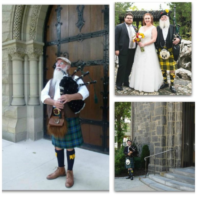 bagpipe player for hire